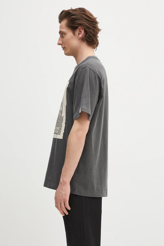 Billionaire Boys Club t-shirt bawełniany Wilderness T-shirt B25159 szary SS25