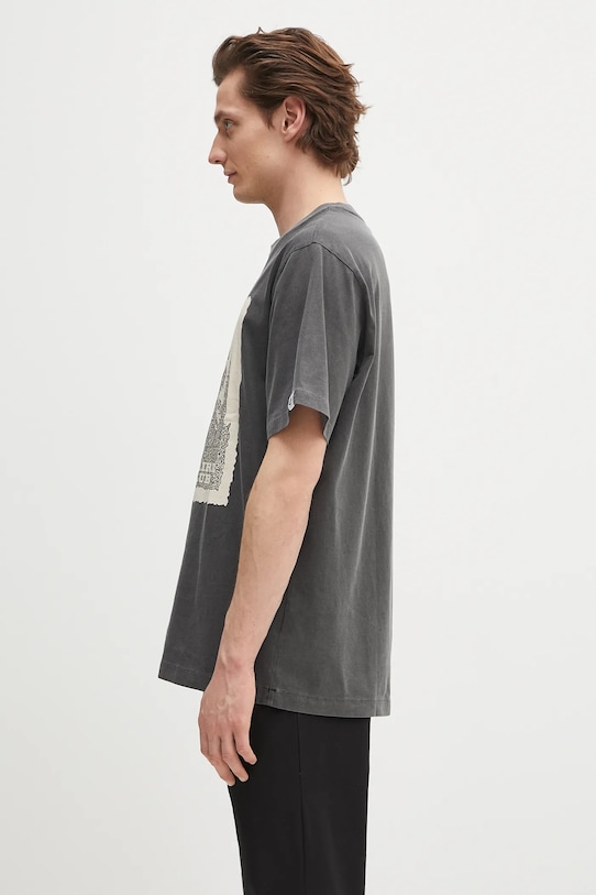 Billionaire Boys Club t-shirt bawełniany Wilderness T-shirt B25159 szary SS25