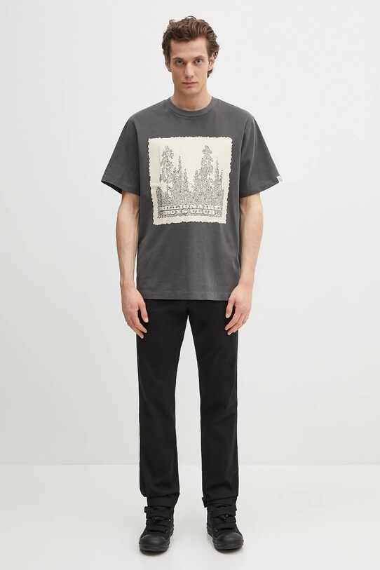 Бавовняна футболка Billionaire Boys Club Wilderness T-shirt B25159 сірий
