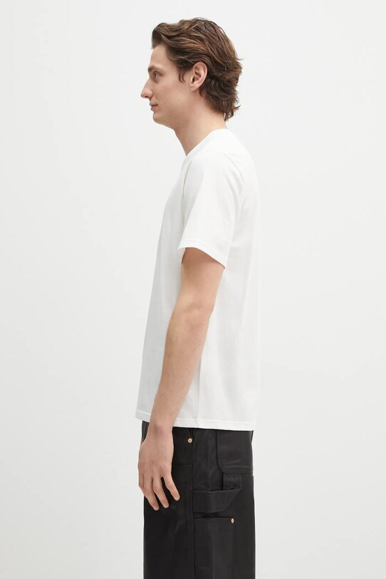 Wales Bonner tricou din bumbac Original US25JE23.JE01.000 alb SS25