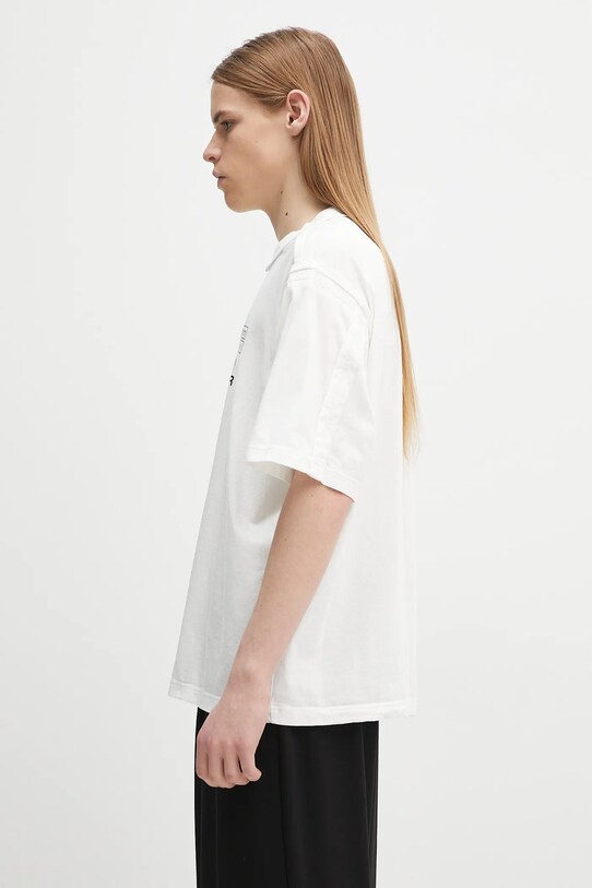 Undercover t-shirt bawełniany C/S UP1E4808 biały SS25