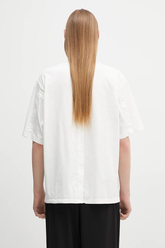 Odzież Undercover t-shirt bawełniany C/S UP1E4808 biały