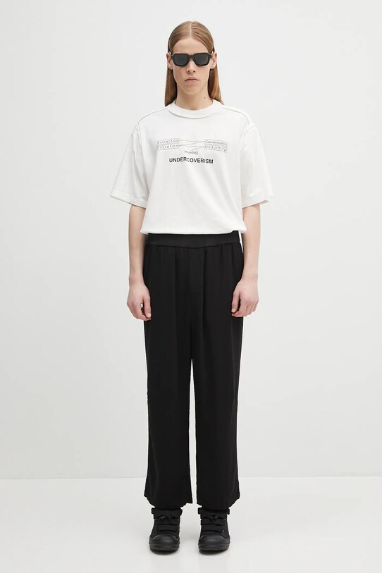 Undercover t-shirt bawełniany C/S UP1E4808 biały