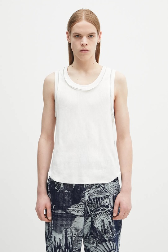 Undercover cotton top C/S regular white UC1E4803.1