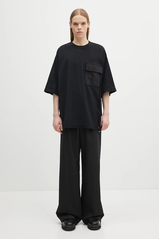 Undercover t-shirt bawełniany T-Shirt UP1E4806 czarny