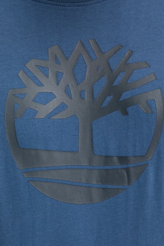 Timberland tricou din bumbac bleumarin TB0A2C2R2881