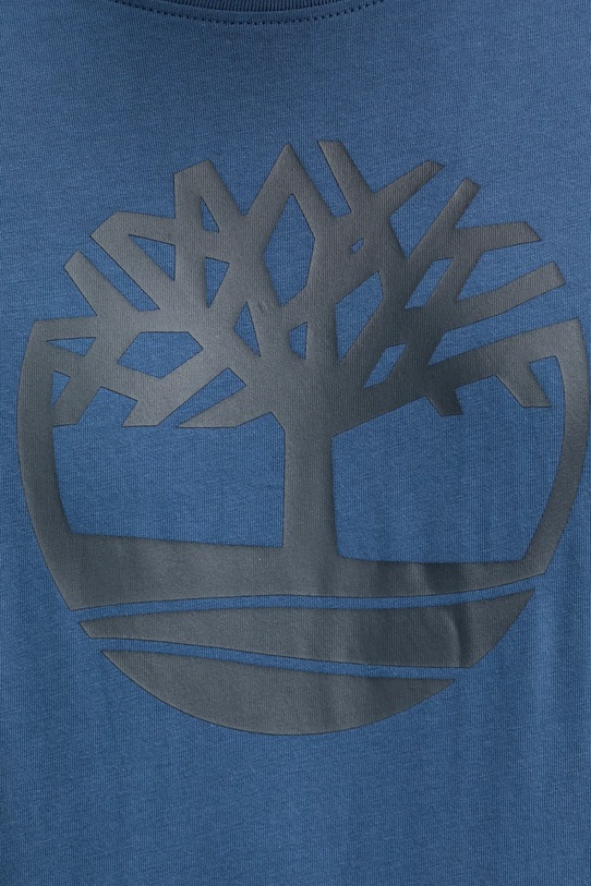 Timberland tricou din bumbac bleumarin TB0A2C2R2881