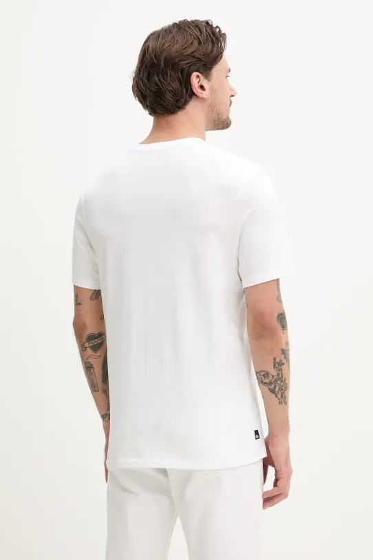 Odzież Timberland t-shirt bawełniany TB0A6DUD1001 biały