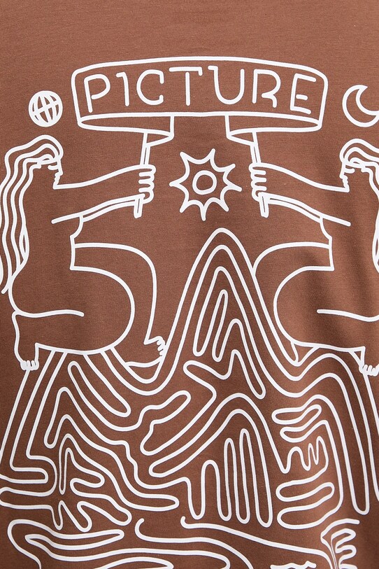 Picture tricou din bumbac Terra MTS1266 maro