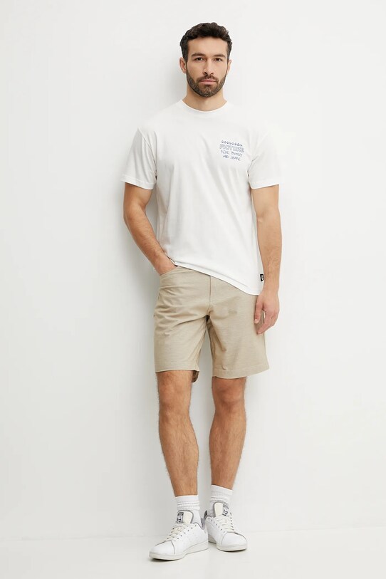 Picture t-shirt in cotone Squatchy MTS1268. bianco SS25