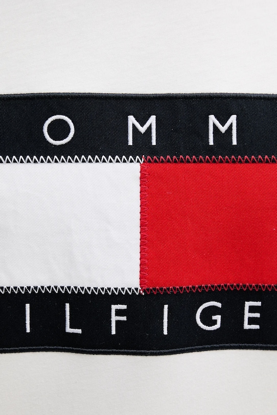 Bavlněné tričko Tommy Hilfiger SAILING bílá MN0MN00011