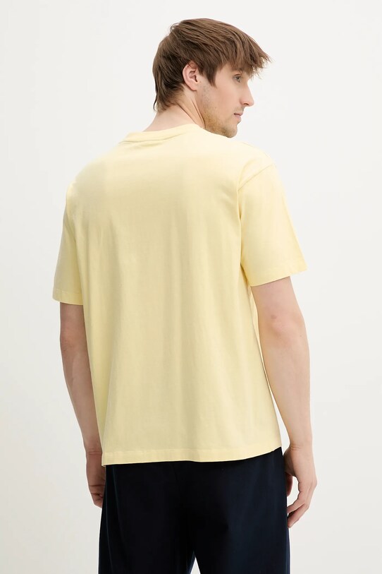 Oblečenie Bavlnené tričko Drôle de Monsieur Le T-Shirt Parasol G.TS242.CO165.BAN žltá