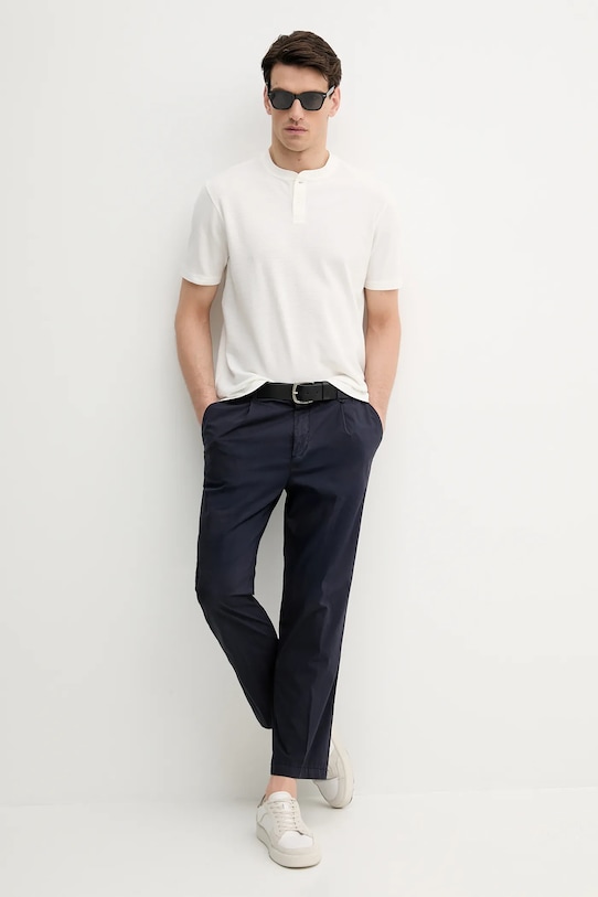 Bavlnené tričko United Colors of Benetton 3RL3U10AS béžová SS25