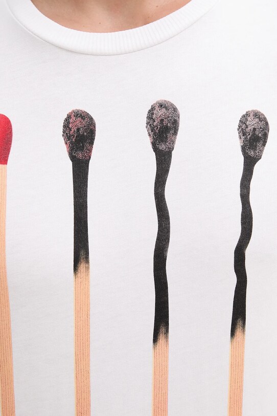 United Colors of Benetton tricou din bumbac 3BL0U10AG alb