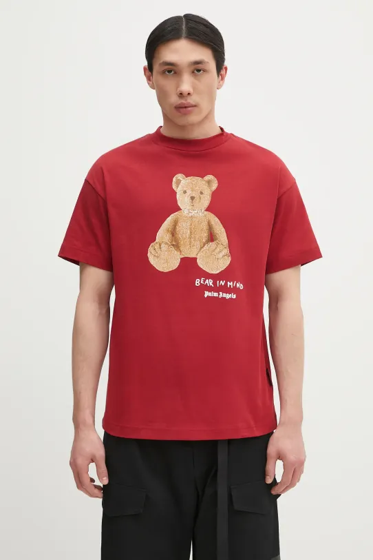 Bavlnené tričko Palm Angels Bear In Mind Reg