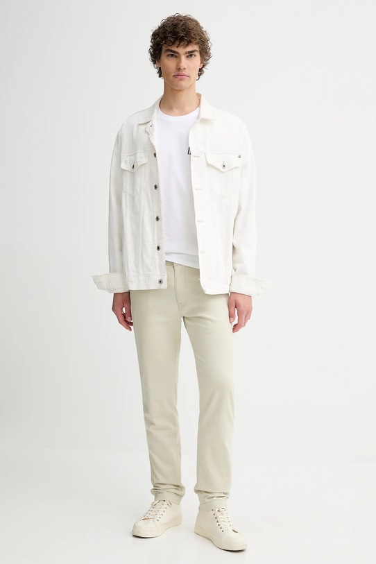 Levi's t-shirt bawełniany SS RELAXED FIT TEE 16143.1996 biały SS25