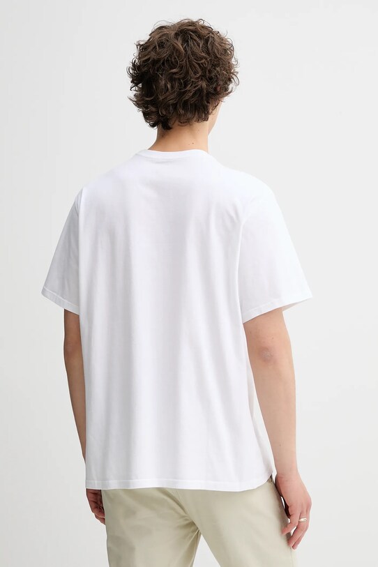Oblečenie Bavlnené tričko Levi's SS RELAXED FIT TEE 16143.1996 biela