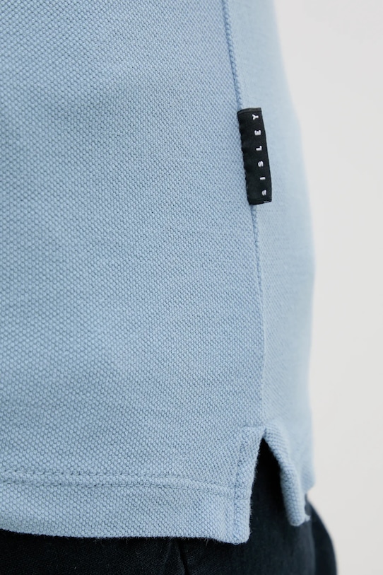 Sisley tricou din bumbac albastru 3089S104J