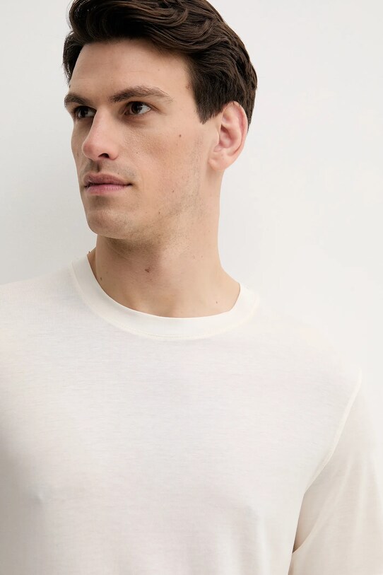 Sisley t-shirt beżowy 361VS104K