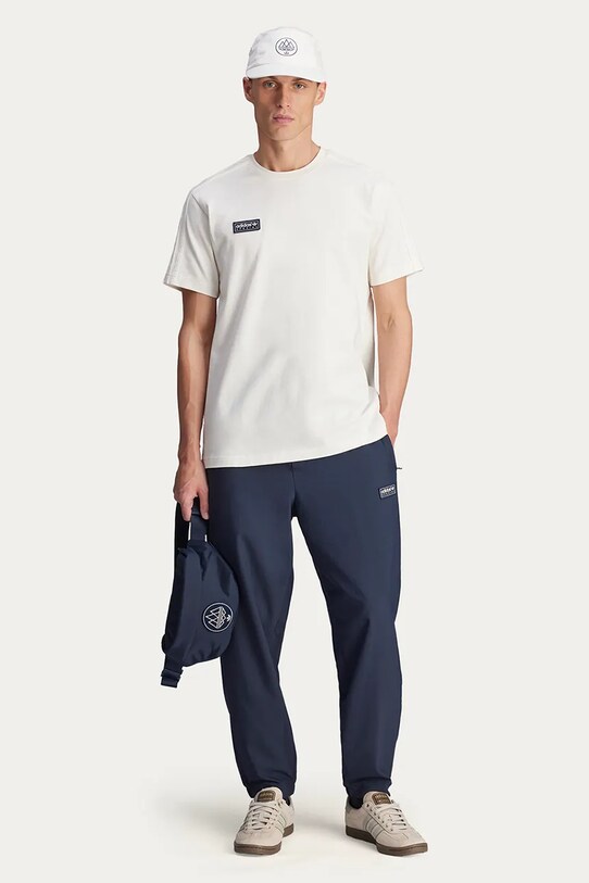 Pamučna majica adidas Originals adidas originals x SPZL Brockhall JN5440 bijela SS25