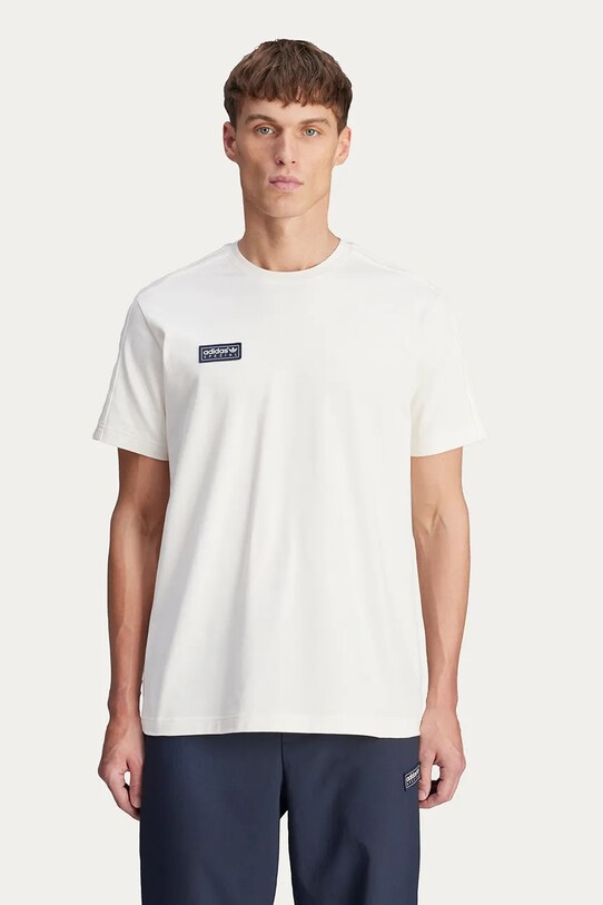 adidas Originals cotton t-shirt adidas originals x SPZL Brockhall cotton beige JN5440