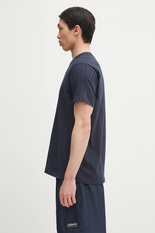 adidas Originals cotton t-shirt adidas originals x SPZL Brockhall JY0584 navy SS25