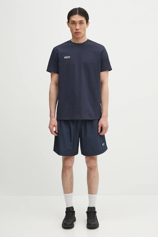 adidas Originals cotton t-shirt adidas originals x SPZL Brockhall JY0584 navy