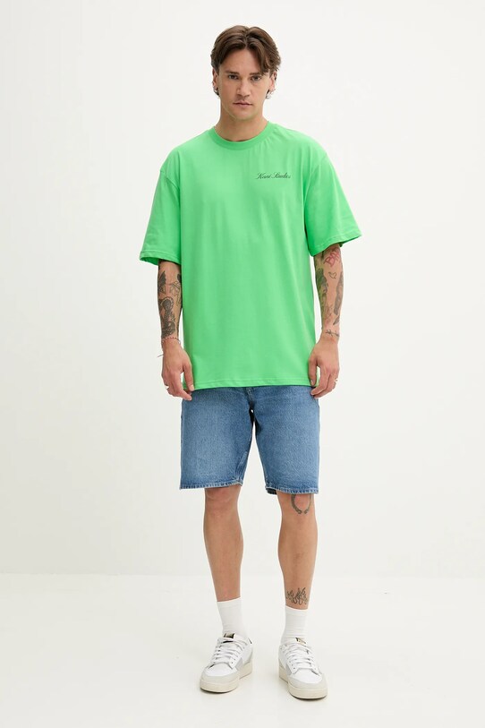 Karl Kani pamut póló PD00005332 zöld SS25