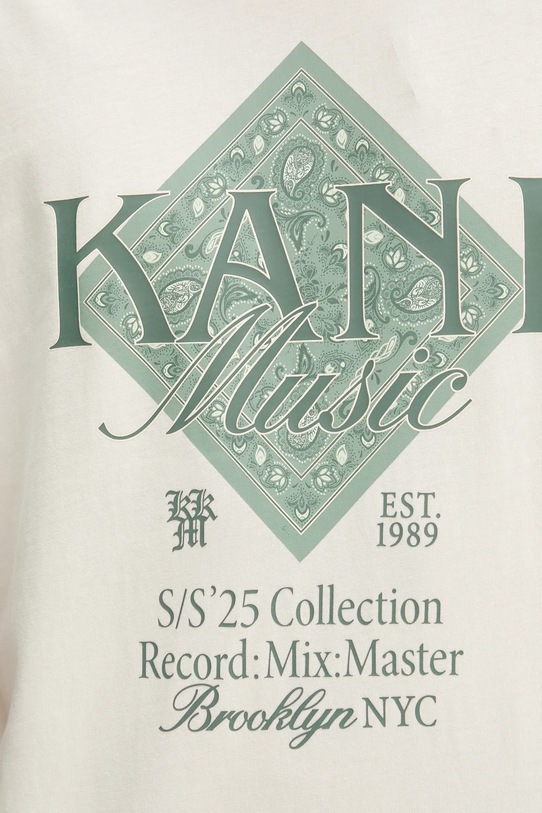 Karl Kani tricou din bumbac PD00005356 bej