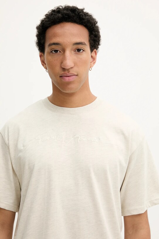 Karl Kani t-shirt beżowy PD00005762