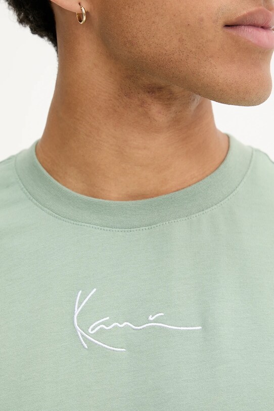Karl Kani tricou din bumbac PD00008142 verde
