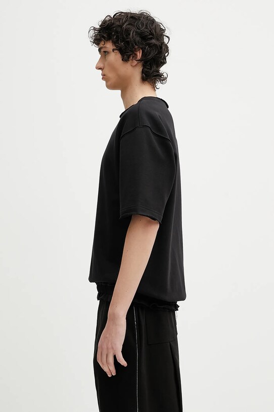 Ader Error t-shirt bawełniany Apparel-Top BO01SSSW0201BK czarny SS25