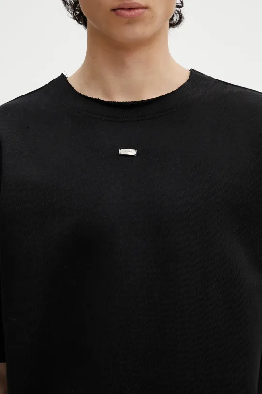 Pamučna majica Ader Error Apparel-Top crna BO01SSSW0201BK