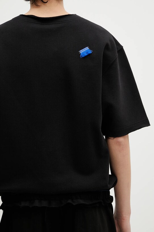 Ader Error t-shirt bawełniany Apparel-Top BO01SSSW0201BK czarny