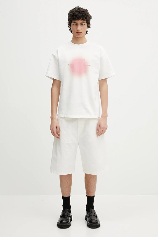 Ader Error tricou Apparel-Top BO01SSTS0112PK alb