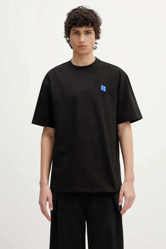 Ader Error t-shirt Apparel-Top plain black BO42FYTS0101BK