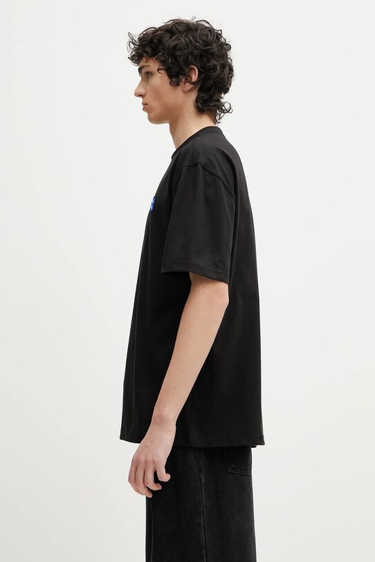 Ader Error tricou Apparel-Top BO42FYTS0101BK negru SS25