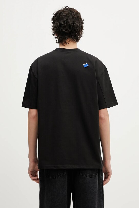 Îmbrăcăminte Ader Error tricou Apparel-Top BO42FYTS0101BK negru