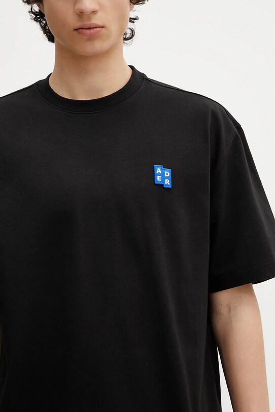 Ader Error tricou Apparel-Top negru BO42FYTS0101BK