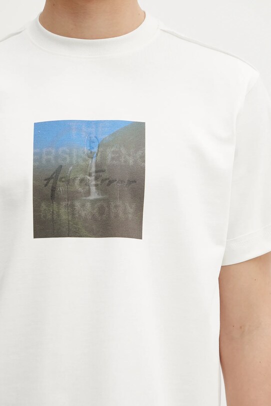 Ader Error t-shirt Apparel-Top biały BO01SSTS0101OW