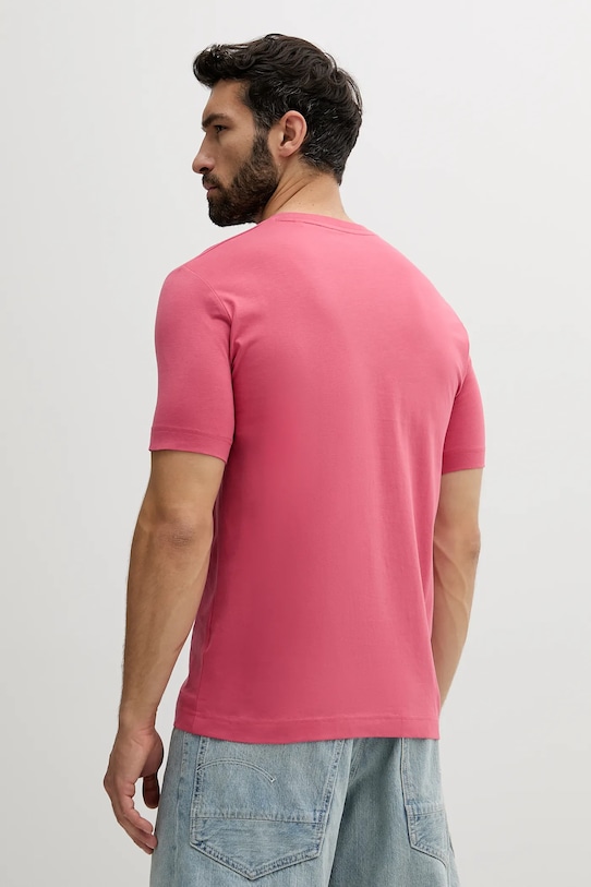 Marc O'Polo t-shirt bawełniany 524201251054 różowy SS25