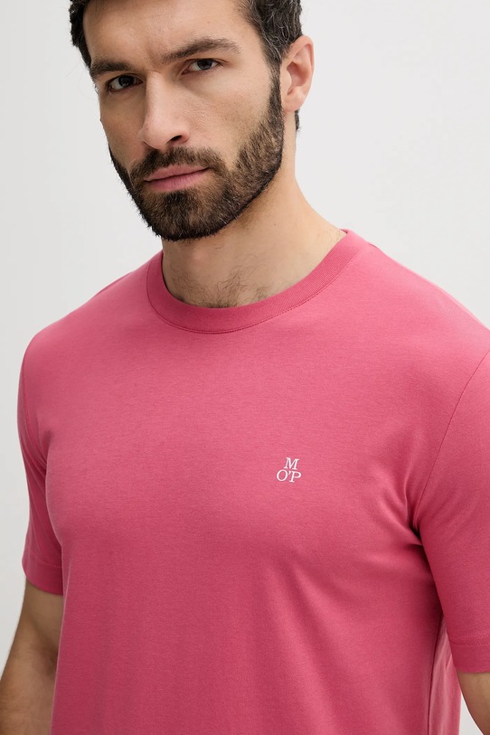 Odzież Marc O'Polo t-shirt bawełniany 524201251054 różowy