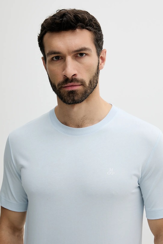 Marc O'Polo t-shirt bawełniany bawełna niebieski 524201251054