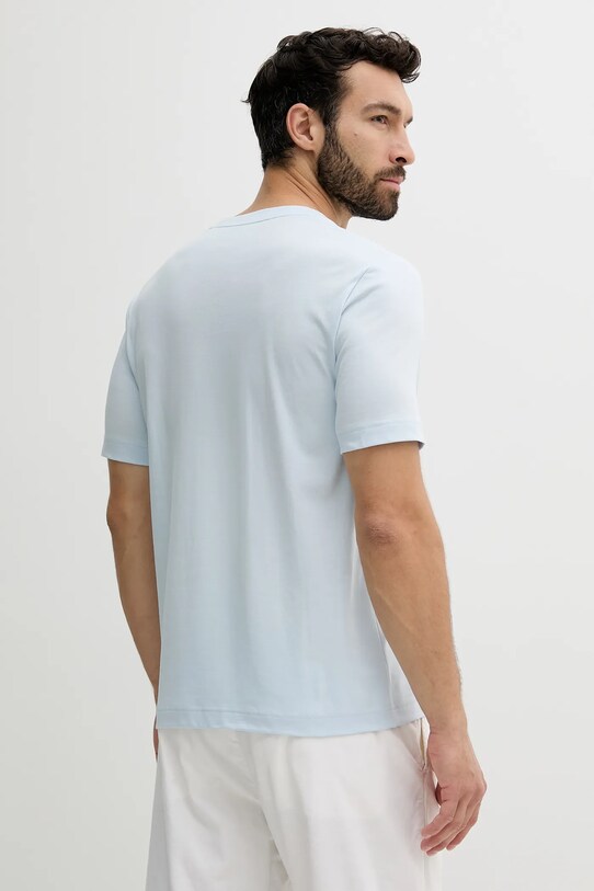 Odzież Marc O'Polo t-shirt bawełniany 524201251054 niebieski