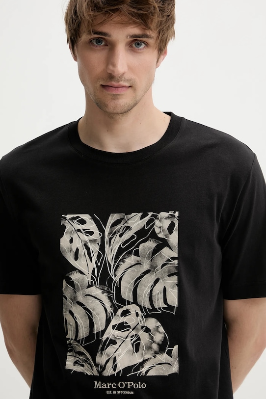 Marc O'Polo t-shirt czarny 524201251246
