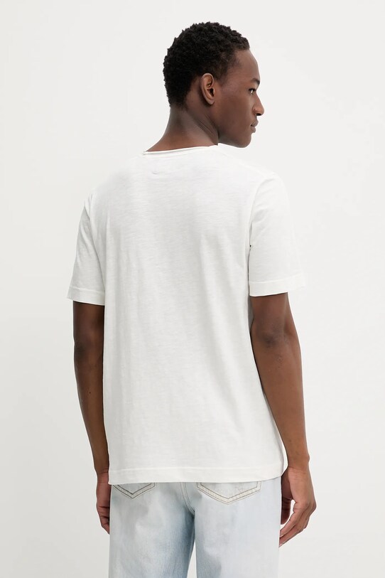 Odzież Marc O'Polo t-shirt bawełniany 536217651270 beżowy