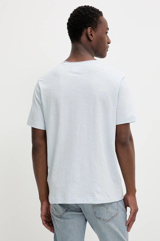 Marc O'Polo t-shirt bawełniany 536217651270 niebieski SS25