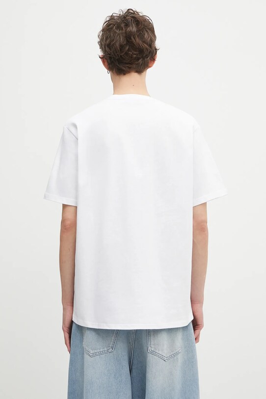 Odjeća Pamučna majica JW Anderson Anchor Embroidery JT0257.PG1510.001 bijela