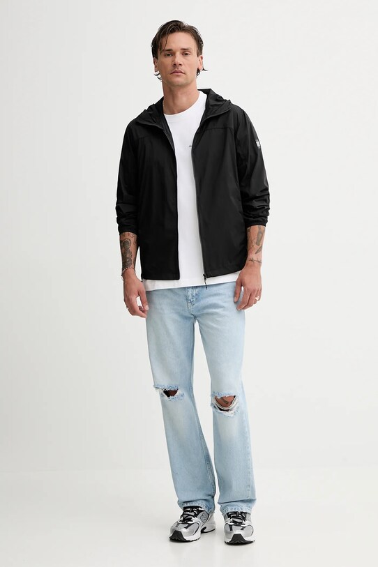 Bavlněné tričko Abercrombie & Fitch KI123.5060.100 bílá SS25