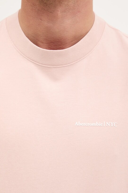 Abercrombie & Fitch tricou din bumbac KI123.5060.523 portocaliu